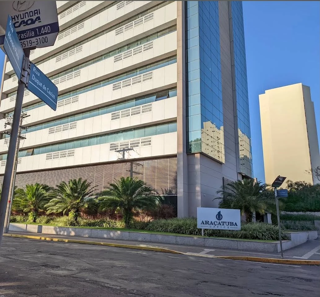 Edifício da unidade THM em Araçatuba